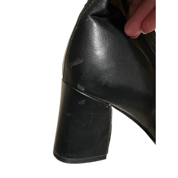 Shishang Women’s Embroidered Lace Up Faux Leather Character Booties - Picture 4 of 12